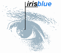 iris blue